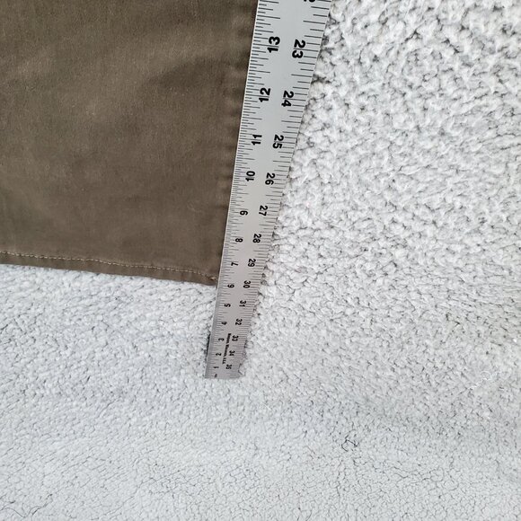 Flag & Anthem Chino Portland Relaxed Pants 31x32 Olive Green Pockets New - Picture 6 of 13